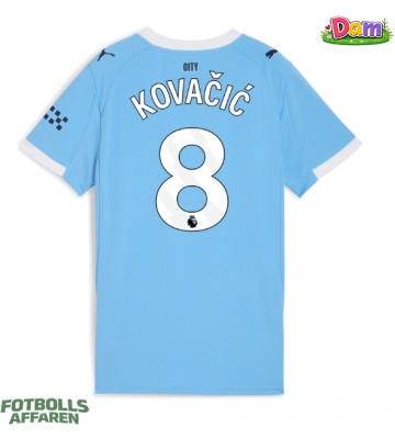 Manchester City Mateo Kovacic #8 Hemmatröja Kvinnor 2025-26 Kortärmad
